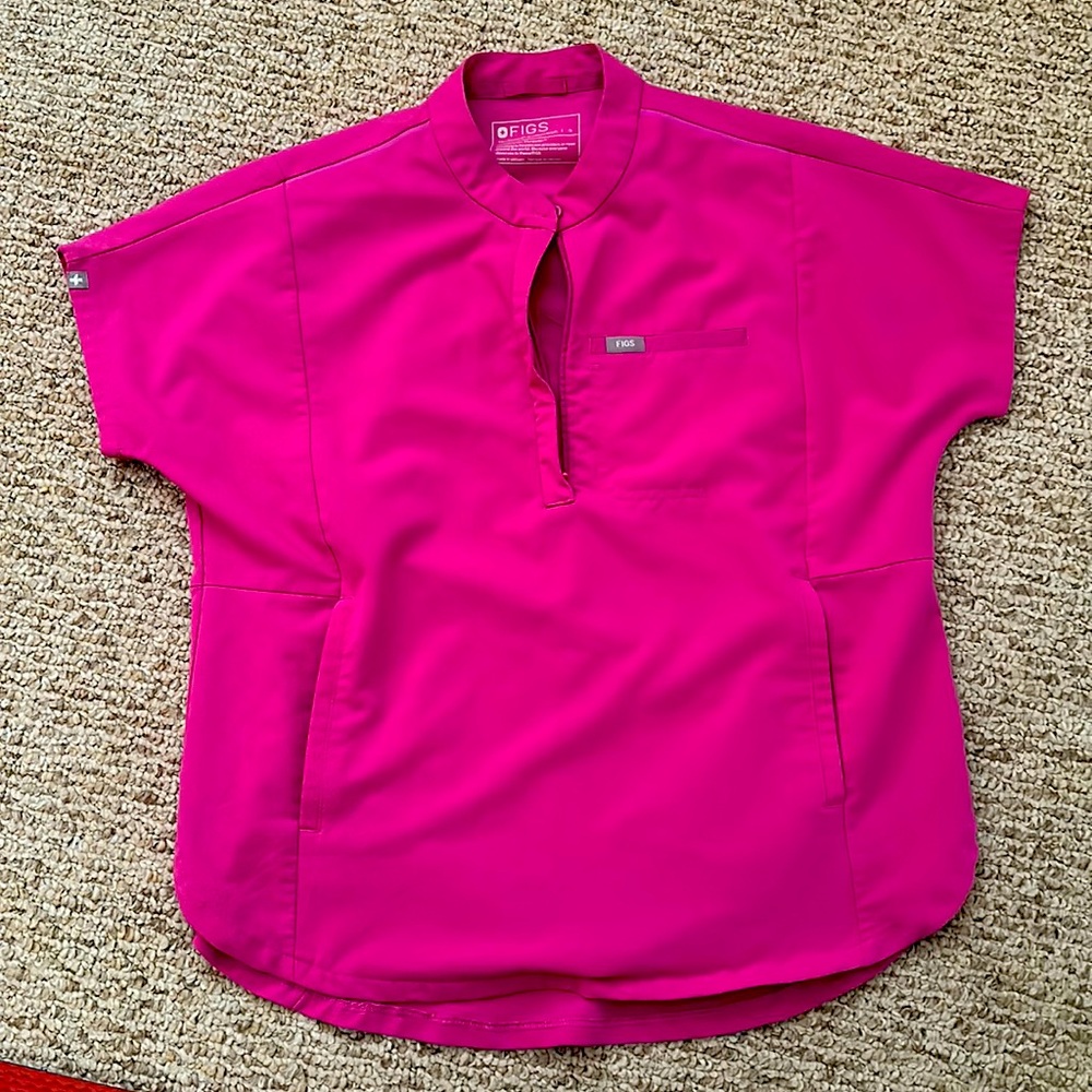 Figs Magenta Scrub Set